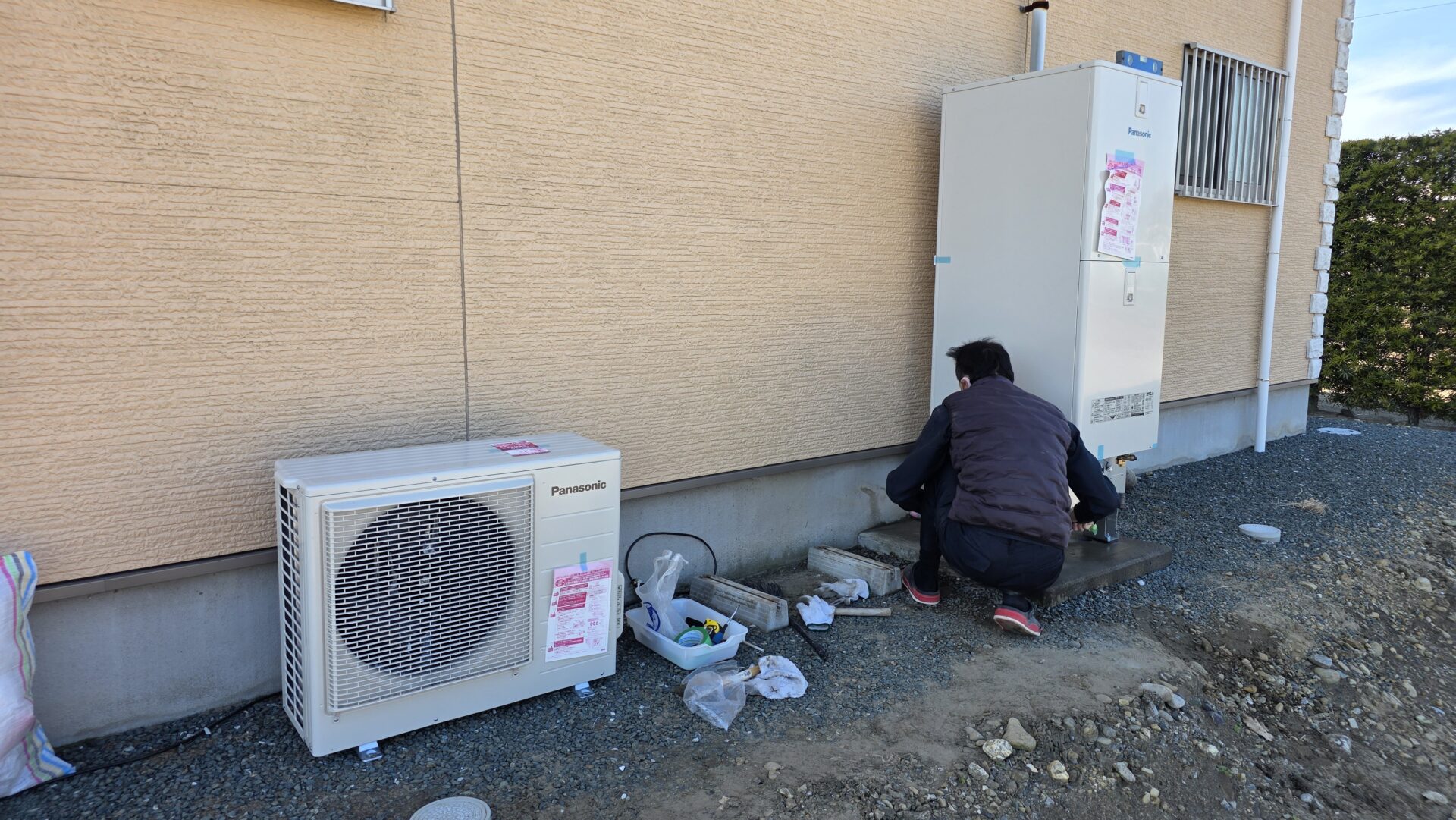 エコキュート取り換え工事