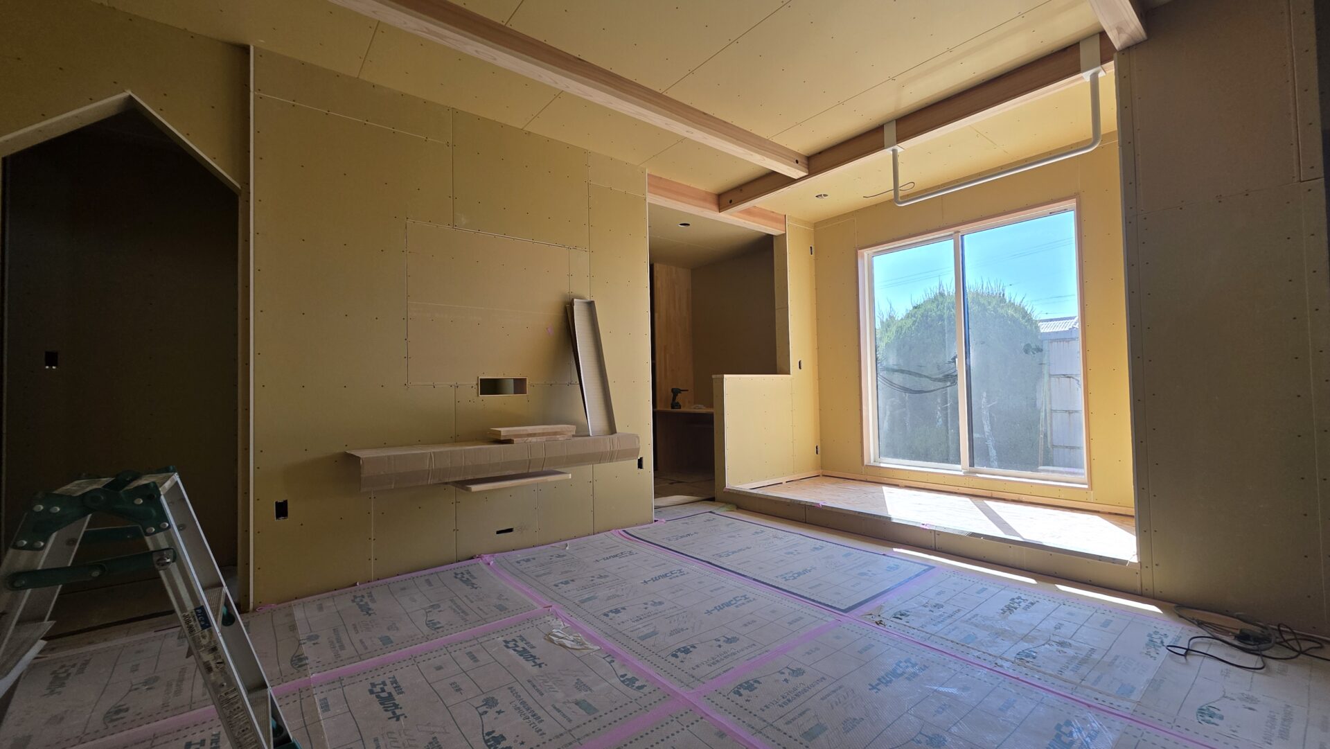 大工工事完了しました。