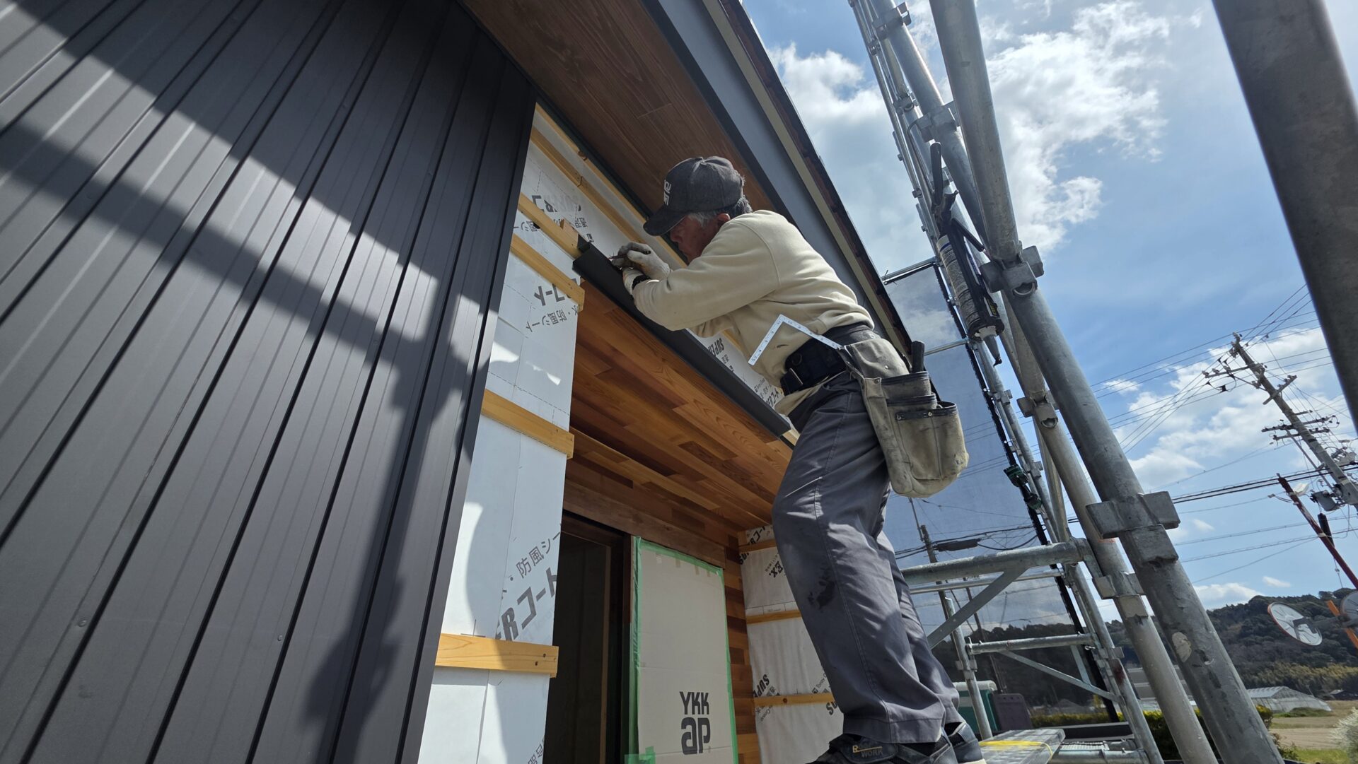 外壁はガルバリウム