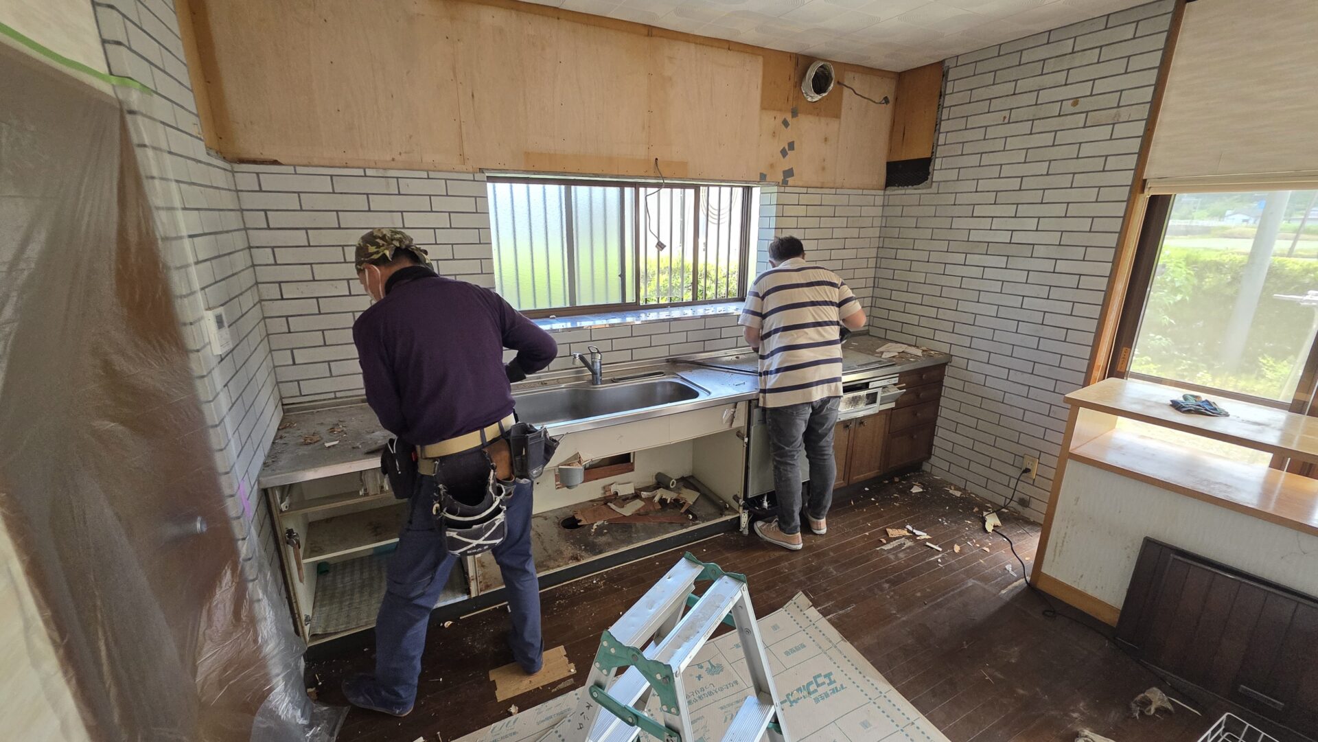 リフォーム工事開始