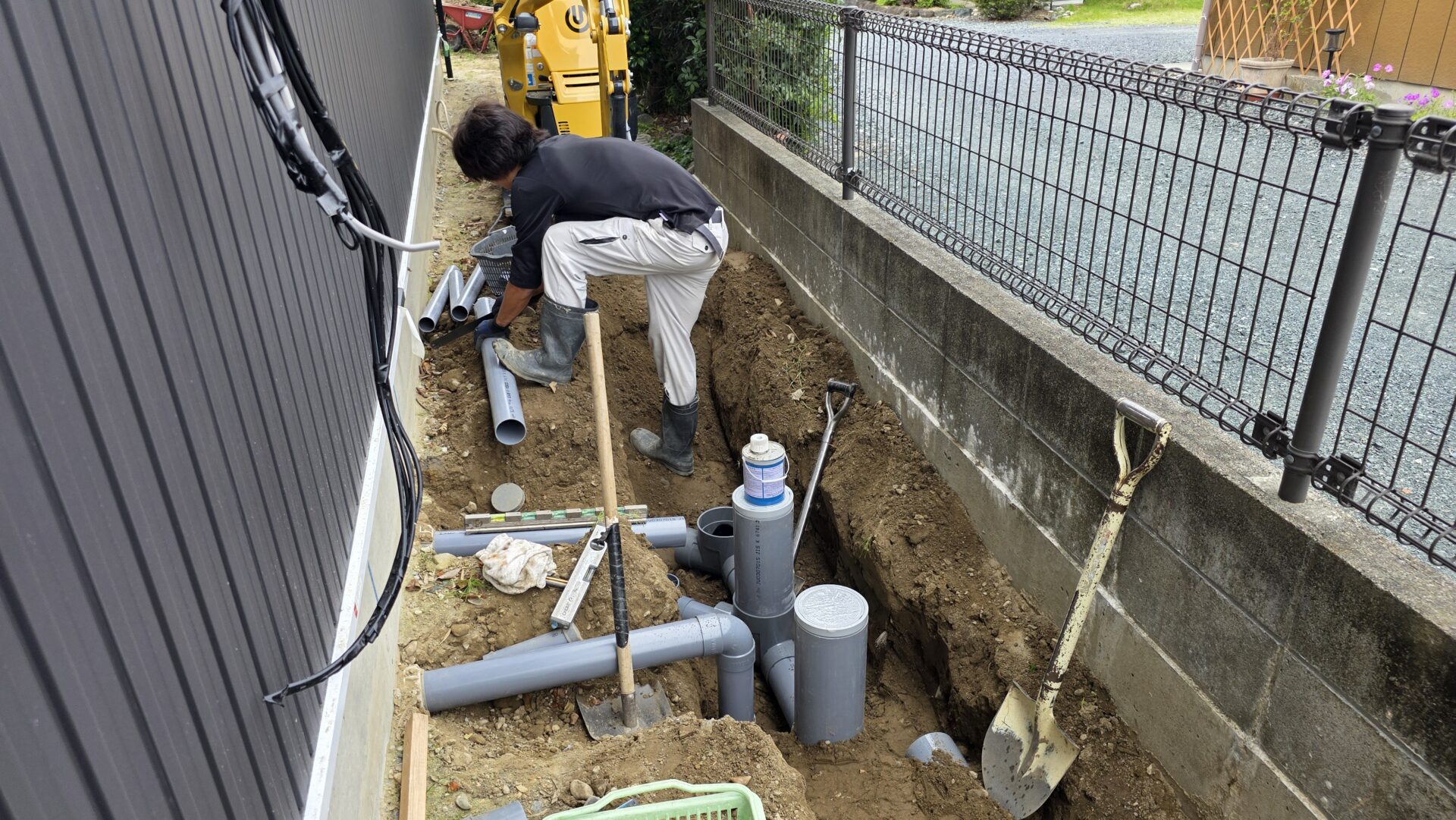 外部排水工事